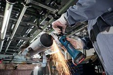 Bosch GWS 18-125 V-LI 18V Li-Ion Accu Haakse Slijper Body In L-Boxx - 125mm - 060193A308 - Afbeelding 3