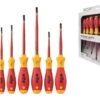 Wiha 3201 ZK6 6-delige SoftFinish SlimFix VDE Schroevendraaierset - Sleuf/Pozidrive - 36455