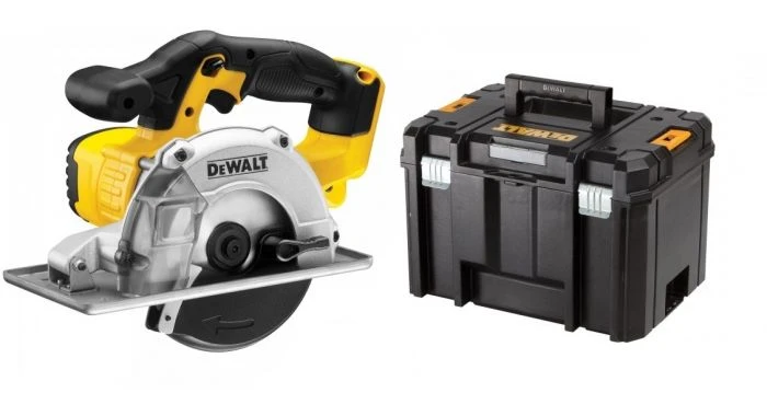 Dewalt DCS373NT 18V Li-Ion Accu Metaalcirkelzaag Body In TSTAK - 140mm - DCS373NT-XJ