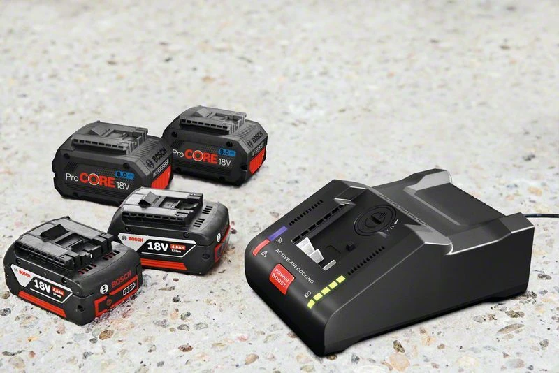 Bosch 1600A016GY 18V Li-Ion Accu Starterset (2x 12,0Ah) + Lader - Afbeelding 2