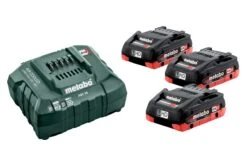 Metabo 685132000 18V LiHD Accu Starterset (3x 4.0Ah) + Lader