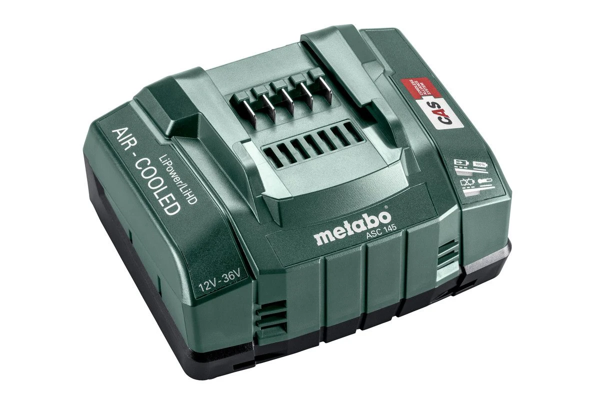 Metabo WB 18 LT BL 11-125 Quick 18V Li-ion Accu Haakse Slijper Set (2x 8.0 LiHD Ah) In MetaBox - Afbeelding 6