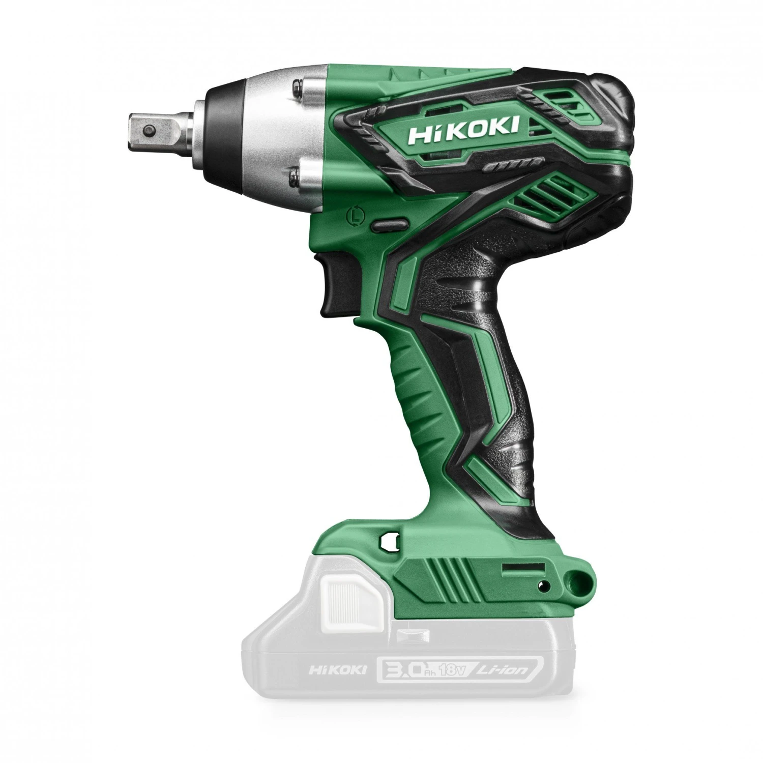 HiKOKI WR18DJL WCZ 18V MultiVolt Li-Ion Accu Slagmoersleutel Set (2x 1,5Ah) In Koffer - 1/2" - 220Nm - Afbeelding 2