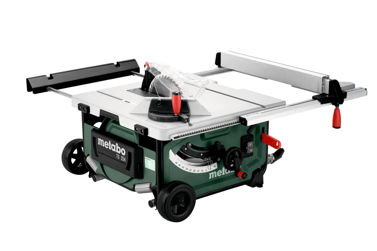 Metabo TS 254 Zaagtafel Op Uitklapbaar Onderstel - 2000W - 254 X 30mm - 600668000 - Afbeelding 2